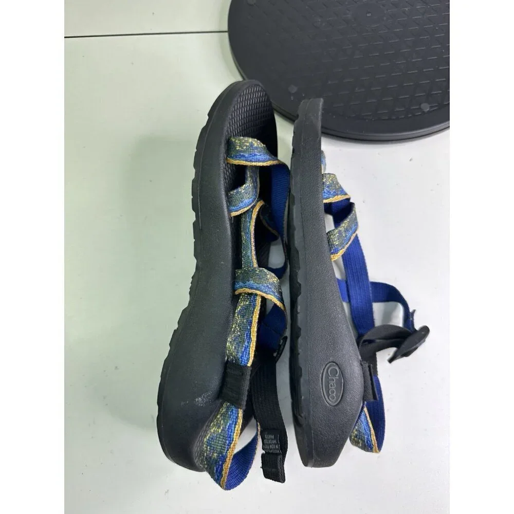 Chaco Z/2 Sandals Women's Sz  11W National Park Foundation Edition Blue/Gold